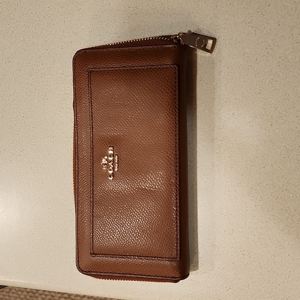 Coach Accordion Wallet